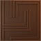 Ekena Millwork 19 5/8in. W x 19 5/8in. H Geometric EnduraWall Decorative 3D Wall Panel Covers 2.67 Sq. Ft. WP20X20GMDRU - alternate 1